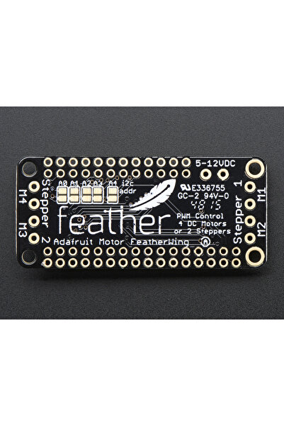 Adafruit DC Motor + Stepper Shield for Feather