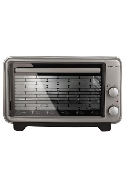 ertone Cuptor Electric Mn9135gr, 36l, 1420w, Inaltime Reglabila, 2 Tavi, Gri
