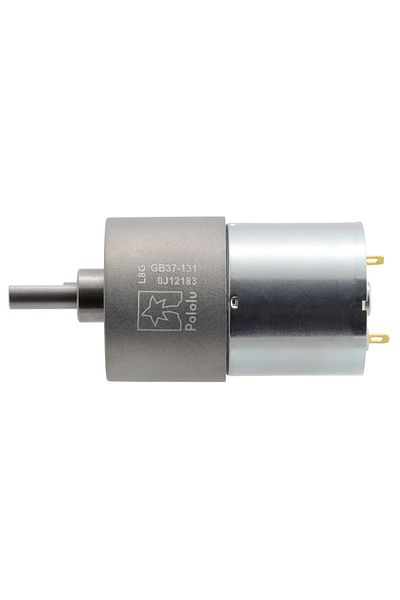 Pololu Metal Electric Motor 24v, 131:1, 37dx57l, Helical Pinion