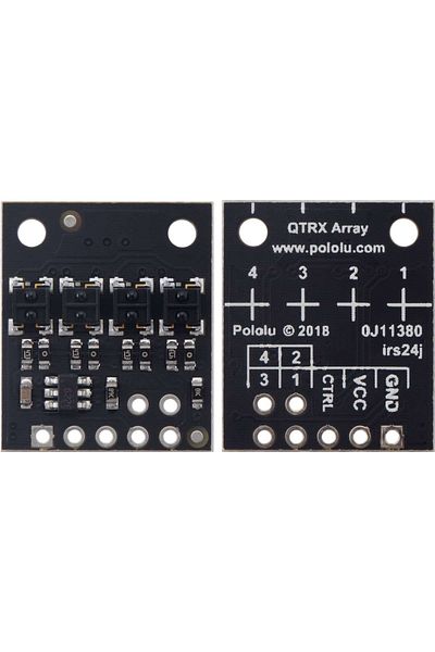 Pololu Analogue line sensor bar 4 QTRX-HD-04A