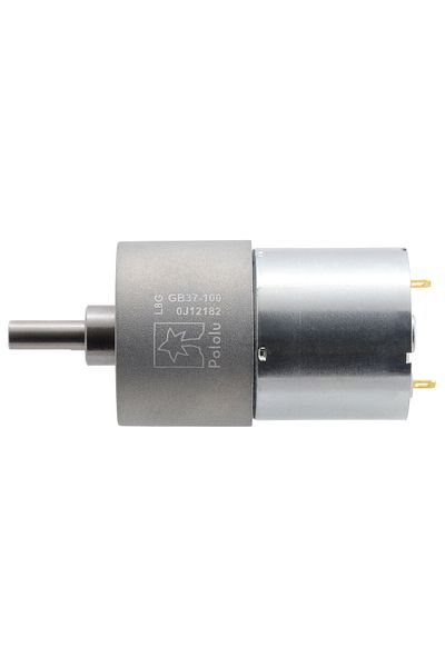 Pololu metal electric motor 24V, 100:1, 37Dx57L, helical pinion