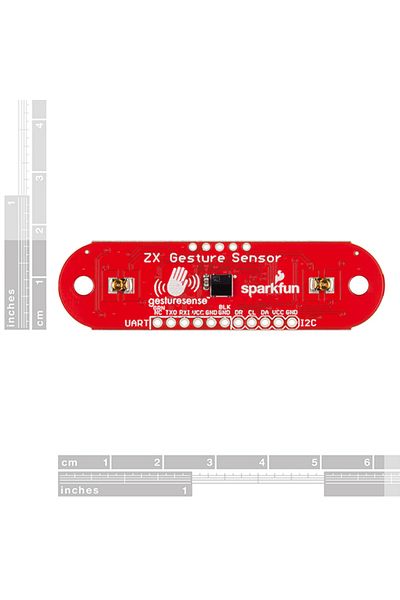 Sparkfun ZX distance and gesture sensor