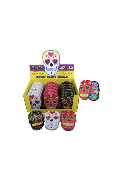 Boston America جماجم السكر جماجم الحلوى الحلوة في القصدير