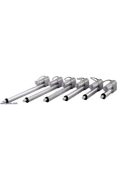 Pololu Linear Actuator LACT2P-12V-20 with Feedback 5.08cm Stroke, 12V, 1.27 cm/s