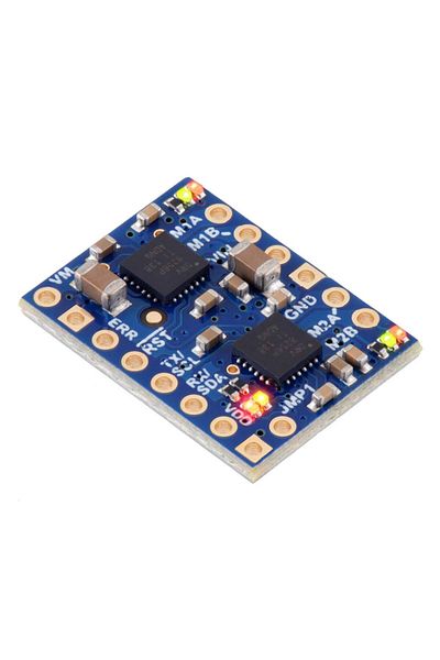 Pololu Motoron M2T256 I2C dual motor controller