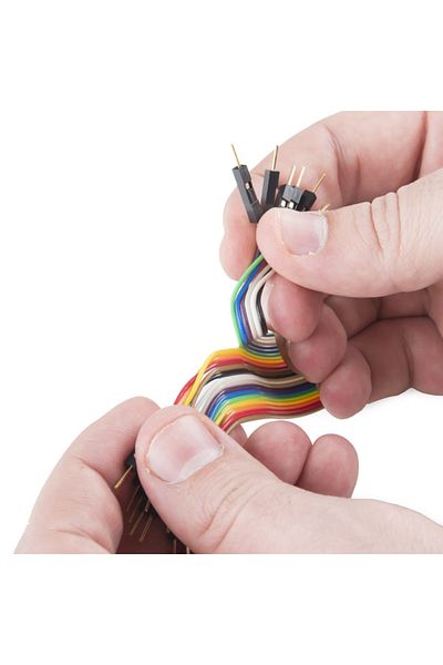 ROBOFUN Male-male connection wires (10 pieces) 10cm