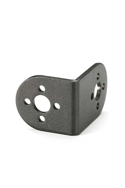 ROBOFUN “L” shaped servo motor bracket - Black