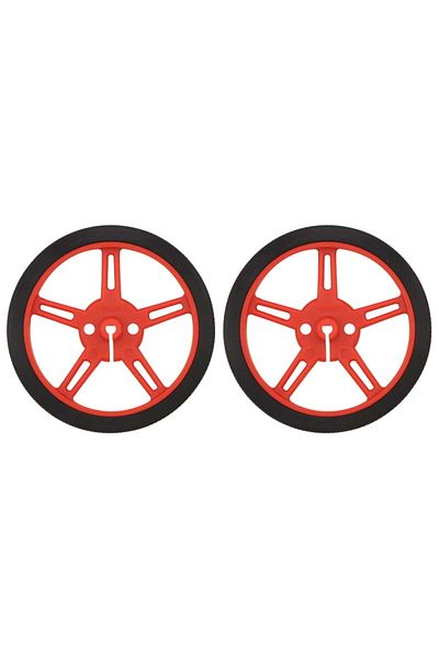 Pololu Wheels 60×8mm Pair - Red