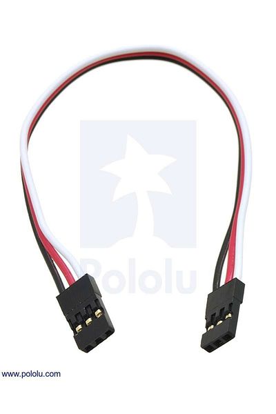 Pololu Servo Extension Cable 15cm Female-Female