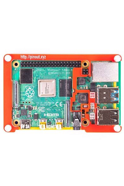 Pimoroni Raspberry Pi 4 Case Pimoroni Pibow Coupé 4 – Rainbow