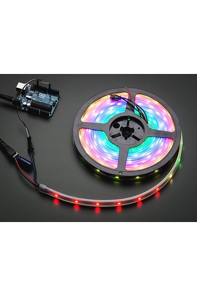 Adafruit NeoPixel Digital RGB LED Strip - Black 30 LEDs - LED strip - 1m