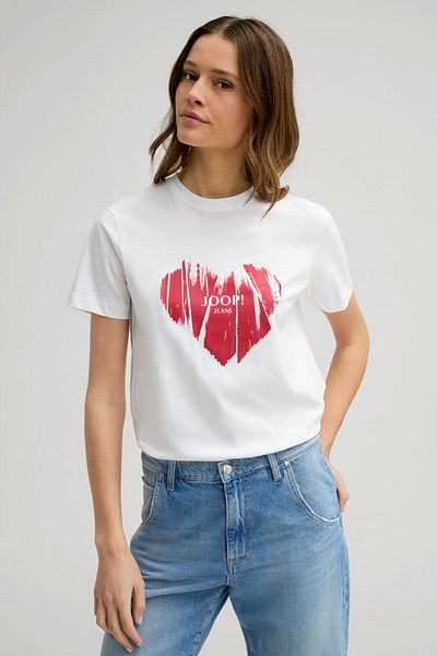JOOP JEANS T-shirt 57 252je57tessa - - S, Red