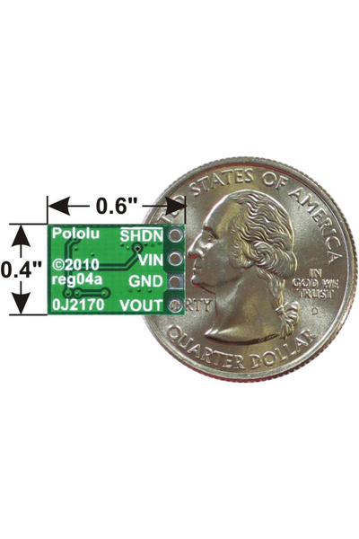 Pololu Adjustable step-down regulator, 2.5-7.5V, Pololu D36V6ALV