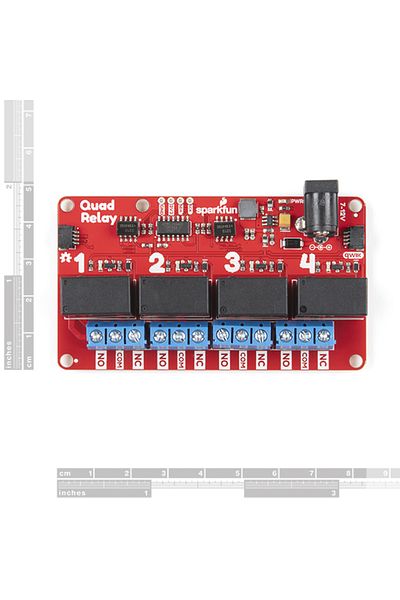 Sparkfun Qwiic Quad Relay Quad Relay Module