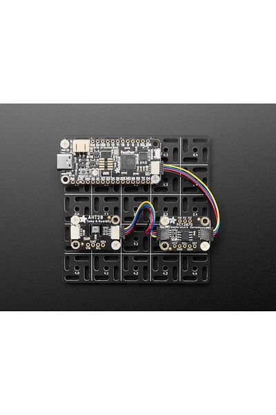Adafruit Aluminum Spiral Pcb Mounting Grid With 0.1 Inch Spacers - 5x5