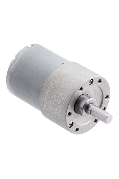 Pololu metal electric motor, 19:1, 37Dx52L, 12V, helical gear