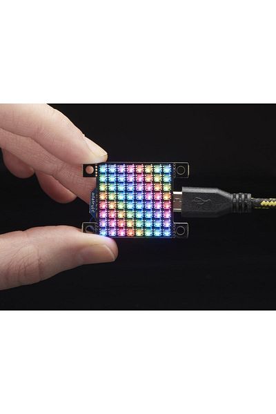 Adafruit Dotstar High Density 8x8 Grid - 64 Rgb Led Pixel Matrix
