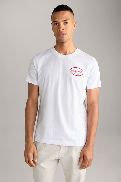 JOOP JEANS Tricou 15 Jjj-11eden - - L, Alb/roșu