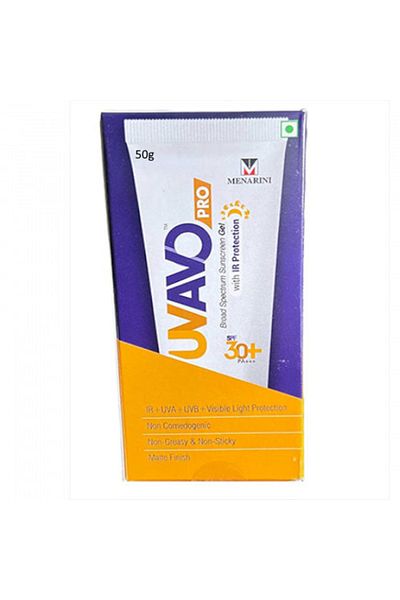 Menarini Cremă de față UV Avo Pro SPF 30 - Non-comedogenică, rezistentă la apă, anti-îmbătrânire