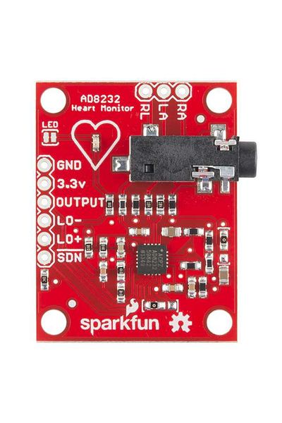 Sparkfun AD8232 Heart rate monitor