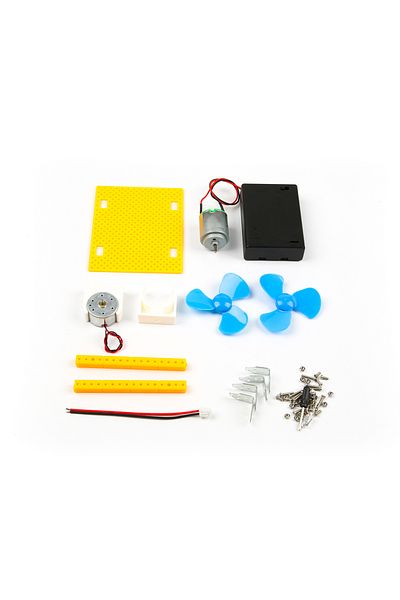 ROBOFUN Micro Analog Wind Generator System DC Motor (3xAA Battery Not Included)