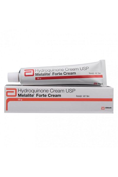 Abbott Cream, Abbott, Melalite Forte, Melasma Treatment by Skin Depigmentation, Hydroquinone 4%, 30gr