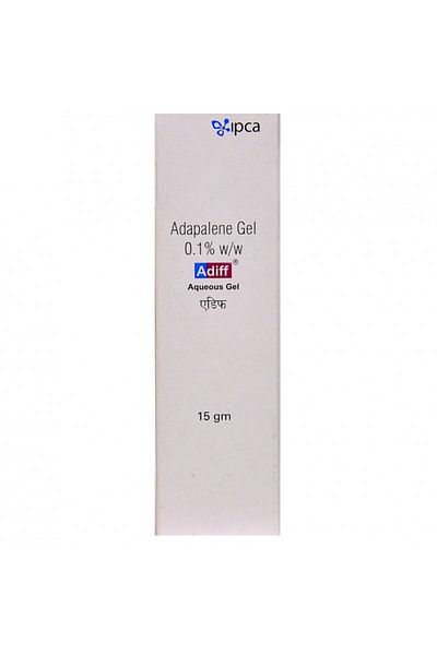 GLENMARK Anti-Rid Gel, Glenmark, Ipca, Adiff, Anti-Acne, Adapalene 0.1%, 15gr