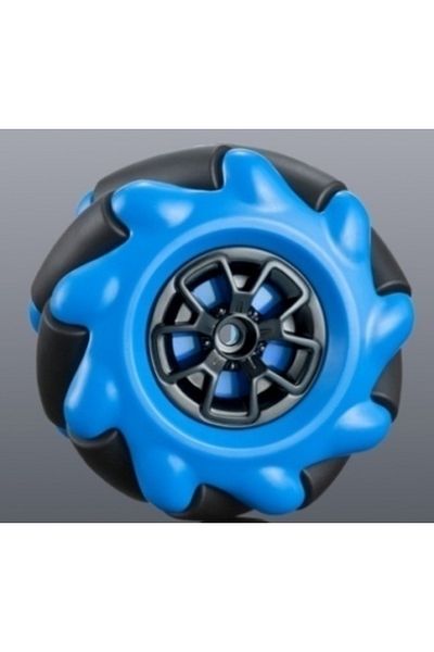 ROBOFUN McNamum Blue Wheel 60MM-K 4pcs/set Compatible with 6.7mm Couplings