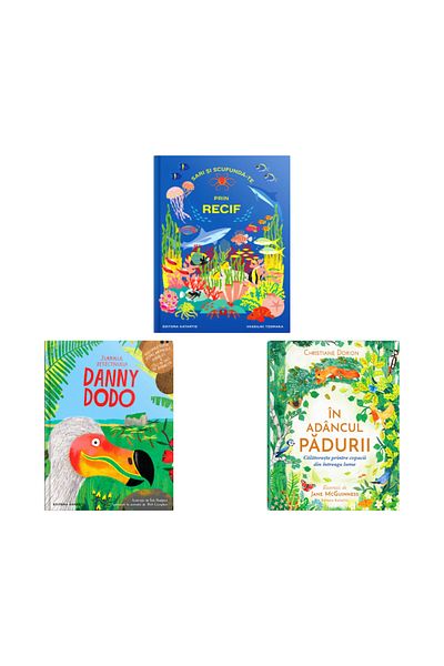 Editura Katartis Encyclopedias, Set of 3 books, Save Nature