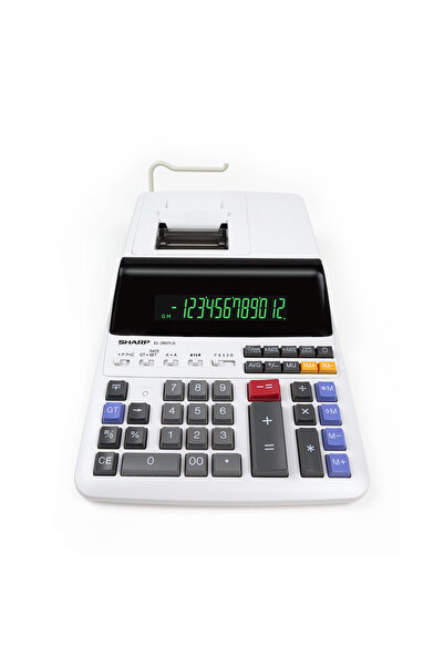 Sharp EL-2607LG 12 Hane Şeritli Hesap Makinesi