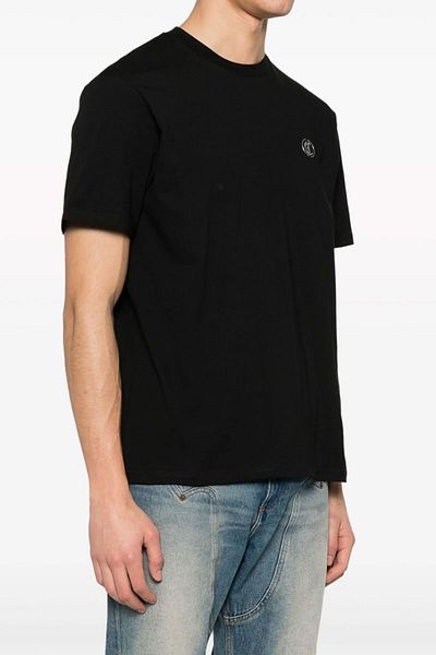 Just Cavalli Round Collar T-shirt - - M, Beige