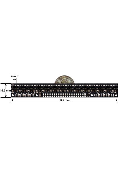 Pololu QTRX-HD-31RC bar 31 digital sensors