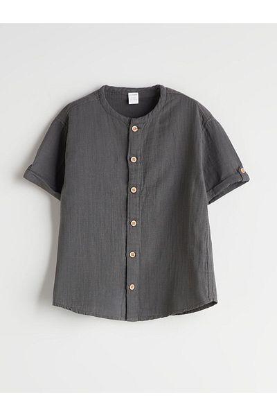 LC Waikiki Lcw Basic Boy's Shirt and Shorts 2-Pack