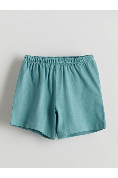 LC Waikiki Basic Baby Boy Shorts with Elastic Waist