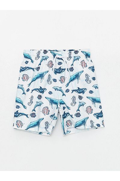 LC Waikiki Pantaloni scurți de baie pentru băieți cu protecție UV cu uscare rapidă