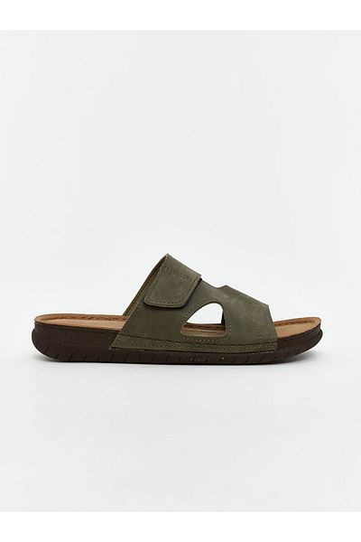 LC Waikiki Suede Look Men's Slippers