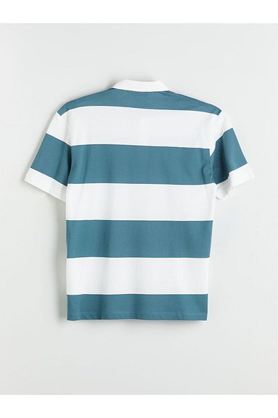 LC Waikiki Polo Neck Striped Pique Men's T-Shirt