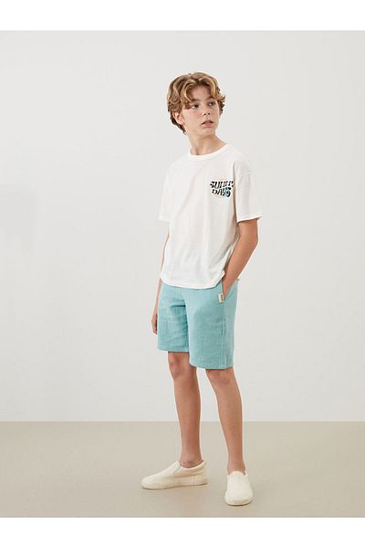 LC Waikiki Elastic Waist Boy Shorts