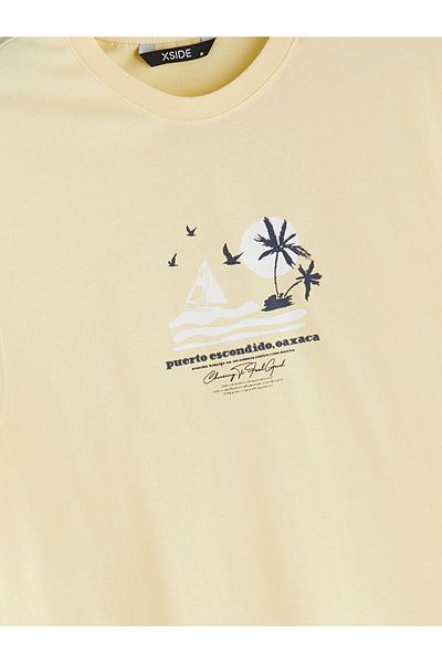 LC Waikiki Printed Crew Neck Men's Sleeveless T-Shirt
