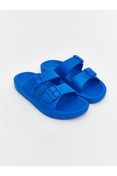 LC Waikiki Papuci pentru băieți cu detaliu cu cataramă de sezon nou cu bandă dublă - S5IF93Z4