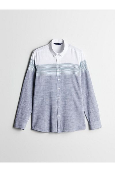 LC Waikiki Regular Fit Long Sleeve Dobby Men's Shirt