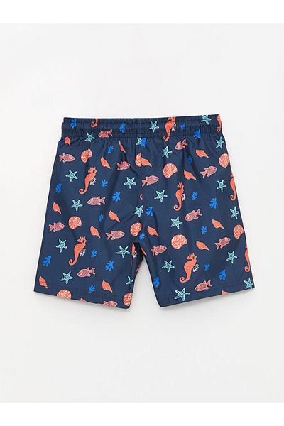 LC Waikiki Quick Dry Boys' Swim Shorts with Elastic Waist