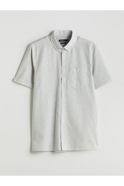LC Waikiki Regular Fit Linen Blended Men's Shirt