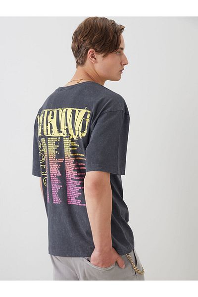 LC Waikiki Crew Neck Nirvana Licensed Men's T-Shirt