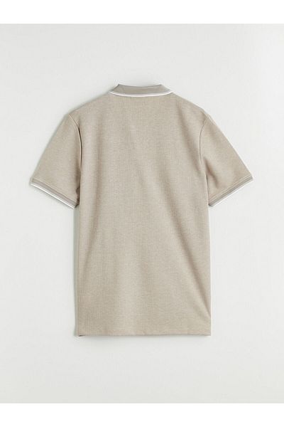 LC Waikiki Polo Neck Patterned Men's T-Shirt