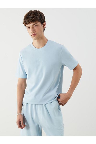 LC Waikiki Tricou pentru bărbați cu imprimeu Crew Neck New Season - S5FF47Z8