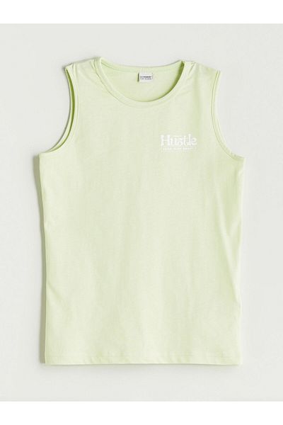 LC Waikiki Crew Neck Boy's Undershirt and Swim Shorts