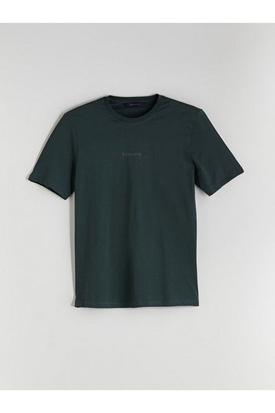 LC Waikiki Crew Neck Printed Combed Cotton Men's T-Shirt