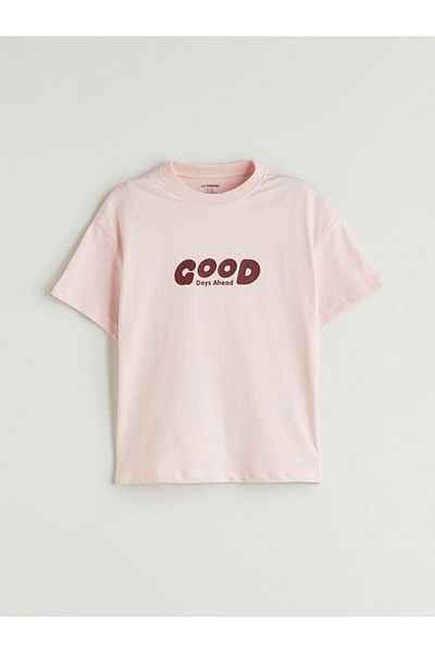 LC Waikiki Crew Neck Printed Boy's T-Shirt