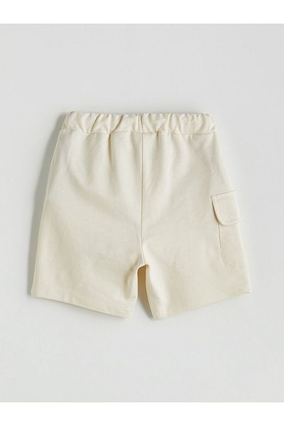 LC Waikiki Printed Boys' Shorts with Elastic Waist